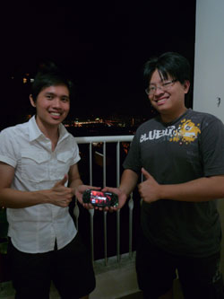 Winning a PSP from Khai Ng